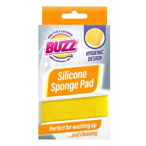 SPONGE PAD BUZZ SILICONE YELLOW