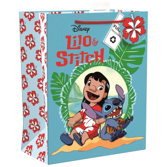 SH14018 GIFT BAG STITCH LRG