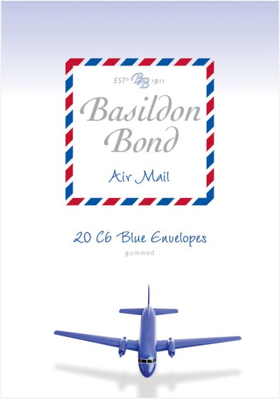 SG01214 ENVS B/BOND A/MAIL BLUE C6