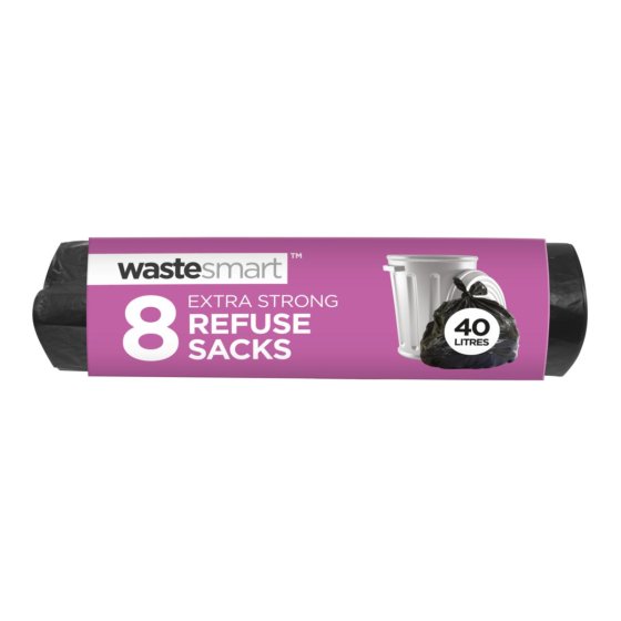 REFUSE SACKS EXTRA STRONG 8PK