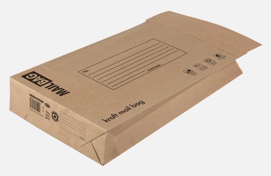 SH00311 MAIL BAG ECO KRAFT  SMALL GUSS