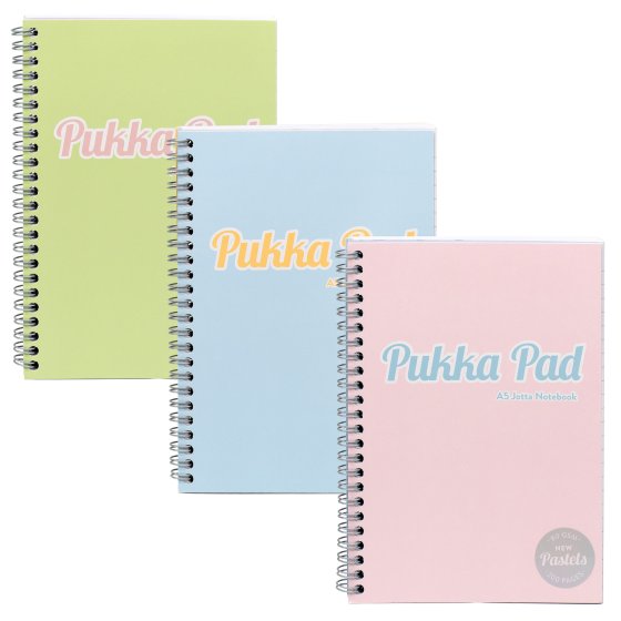 PUKKA PASTEL JOTTA PAD SPIRAL A5 ASST