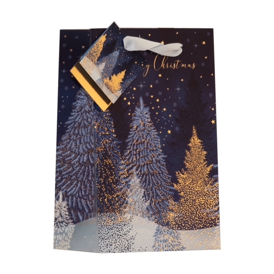 GIFT BAG MIDNIGHT FOREST S