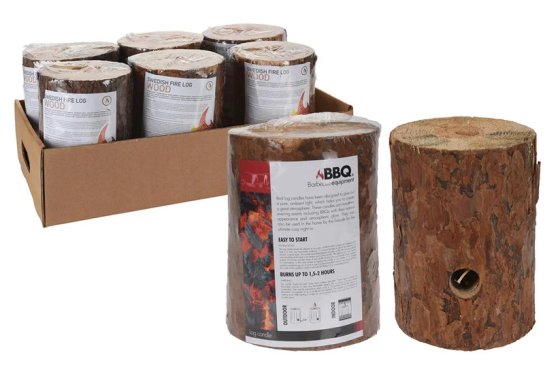 CANDLE LOG WOOD CITRONELLA