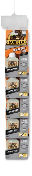GORILLA GLUE CLEAR 50ML 5 CLIPSTRIP