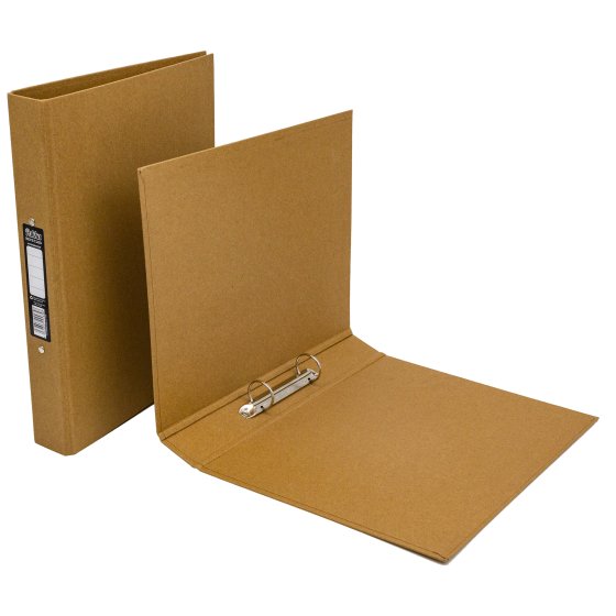 SH03404 RING BINDER A4 KRAFT RECYCLED