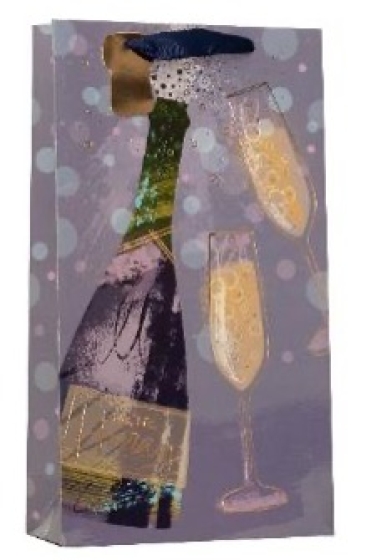 ** NEW FOR 2026 ** BOTTLE BAG CHAMPAGNE DOUBLE
