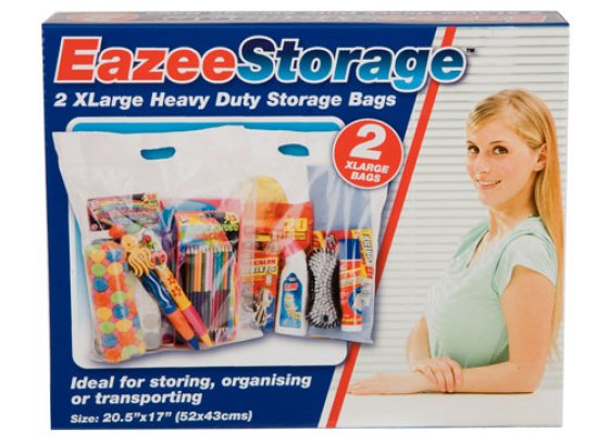BAG STORAGE HD EX LARGE 2PK LD