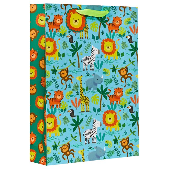 SH14440 GIFT BAG JUNGLE XL