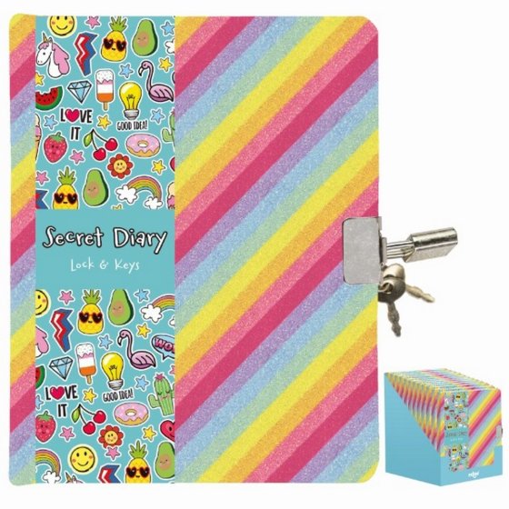 SJ08208 SJ08208 NOVELTY CHARMING SECRET DIARY WITH LOCK