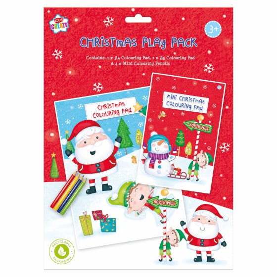XH5707 ACTIVITY PACK N PENCILS XMAS
