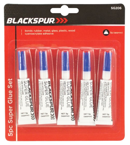 GLUE SUPERGLUE 5PC SET