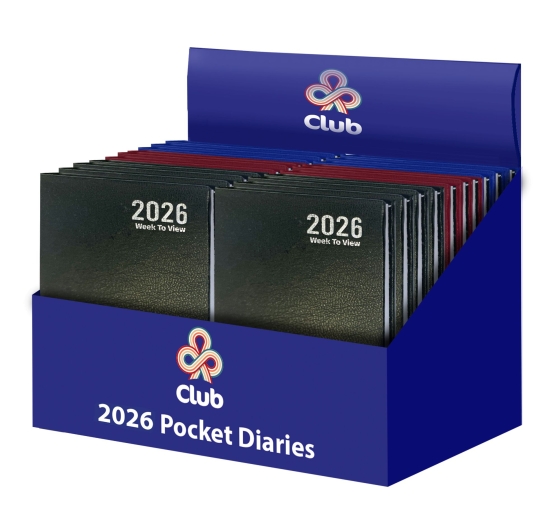 2027 DIARY POCKET HARDCASE WTV