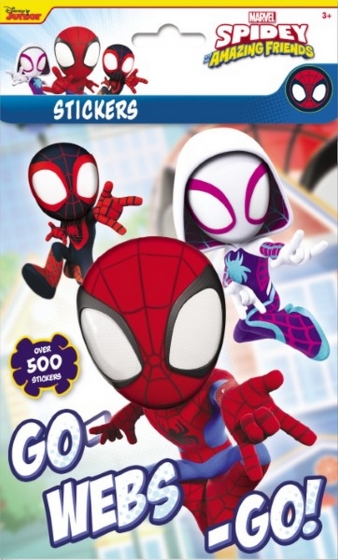 SJ08106 SJ08106 SPIDEY N FRIENDS STICKERS 500PK