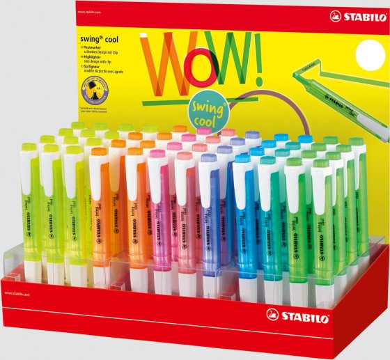 SH07815 SWING HIGHLIGHTER DISPLAY NEW