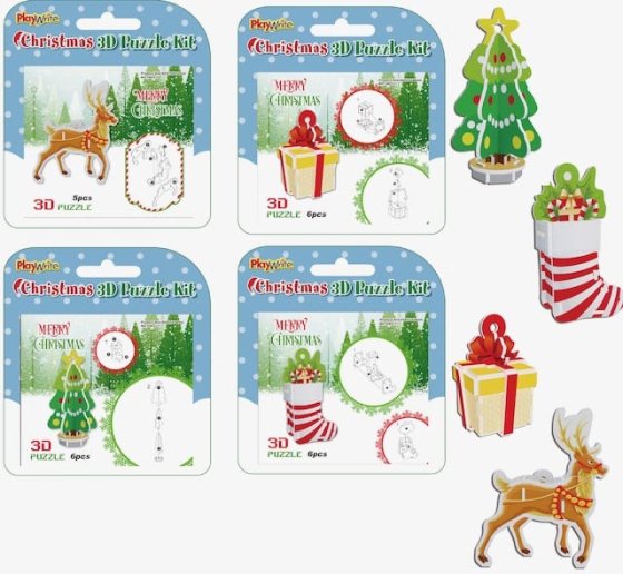 WIGIG CHRISTMAS FOAM MODEL KITS