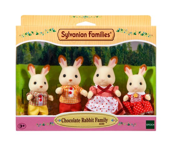*WIGIG*  SYLVANIAN CHOCOLATE RABBIT FAM