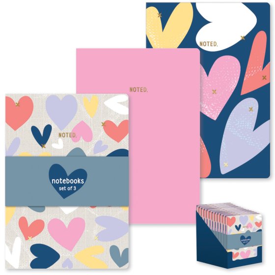 SG01304 NOTEBOOK A6 CROSS MY HEART 3 A