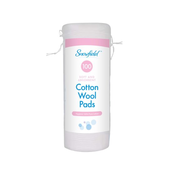COTTON WOOL PADS 100PK