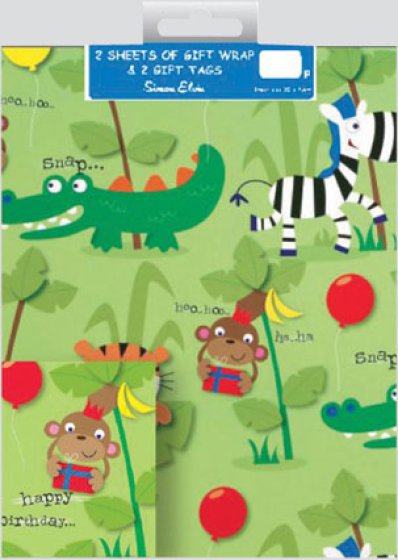 SH13706 WRAP JUV JUNGLE 2 SH 2 TAG