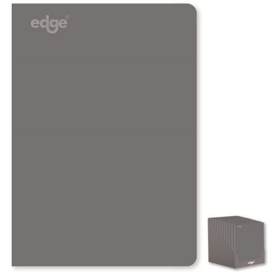 SH01808 NOTEBOOK EDGE A5 GREY SOFT COV
