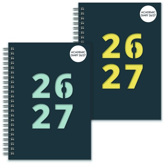 DJ0208 2027 DIARY STUDENT SPIRAL WTV