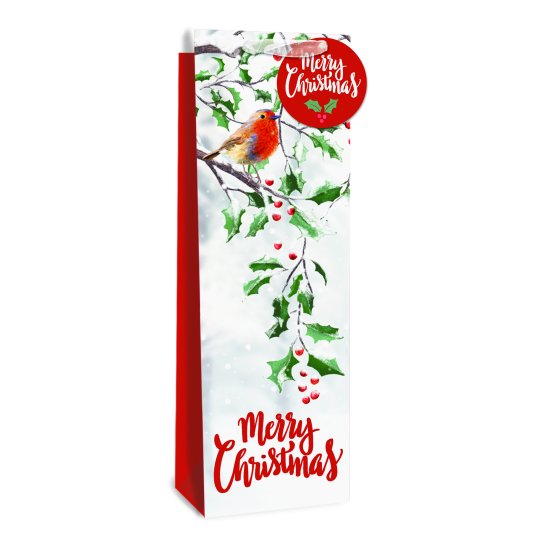 XG2606 BOTTLE BAG TRAD ROBIN