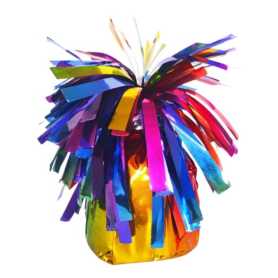 BALLOON WEIGHT FOIL RAINBOW