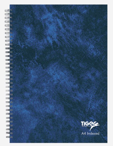 SH01607 A4 SPIRAL INDEX BOOK