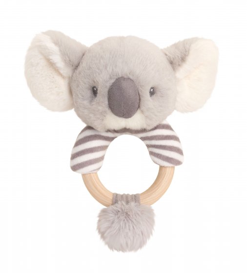 KEELECO 14CM COZY KOALA RING RATTLE