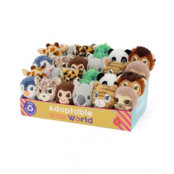 KEELECO MINI ADOPTABLE 10CM 24 PIECES IN COUNTER DISPLAY BOX