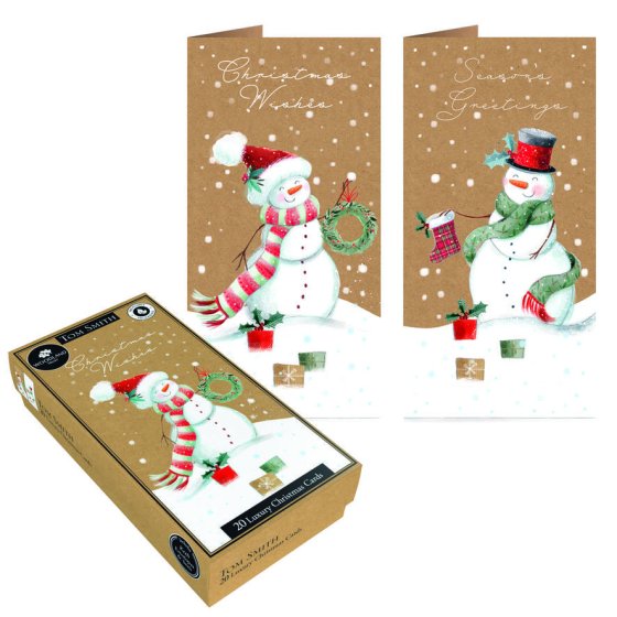 WIGIG CARDS BOX 20 LUX SLIM KRAFT SN