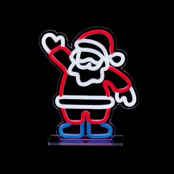 XH4501 SANTA NEON SIGN 25CM