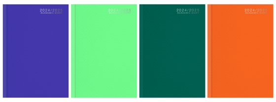 DIARY ACADEMIC A5 DAP TEXTURED