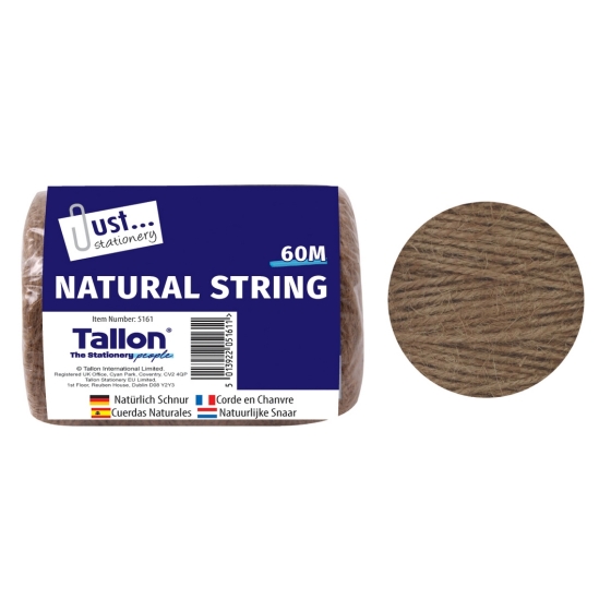 CJ0507 SJ00704 STRING 60M BALL NATURAL