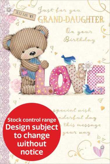 OTB17025B C75 STOCK CONTROL GRANDDAUGHTER CUTE