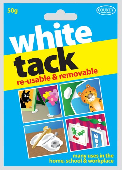 CH0606 SH05709 WHITE TACK 50G COUNTY