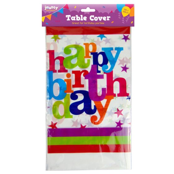 PARTY TABLE COVER 1PK