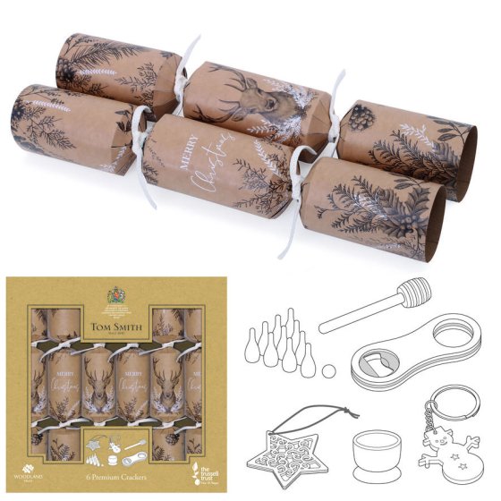 WIGIG CRACKERS 6X35CM PREM KRAFT WID