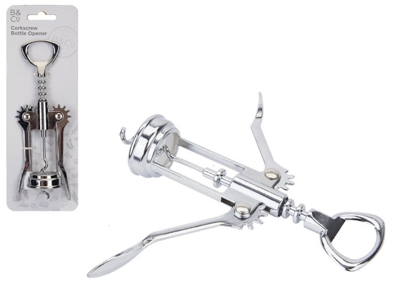 SJ12407 SJ12407 CORKSCREW/BOTTLE OPENER