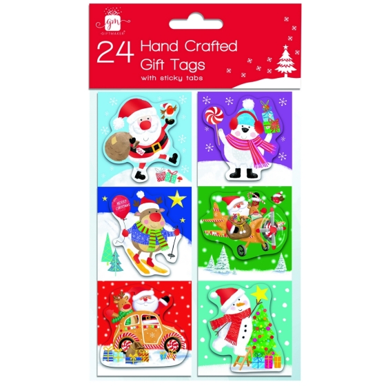 TAGS HAND CRAFTED NOVELTY 24PK