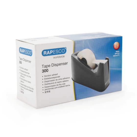 GERM SAVVY TAPE DISPENSER 300 BLACK