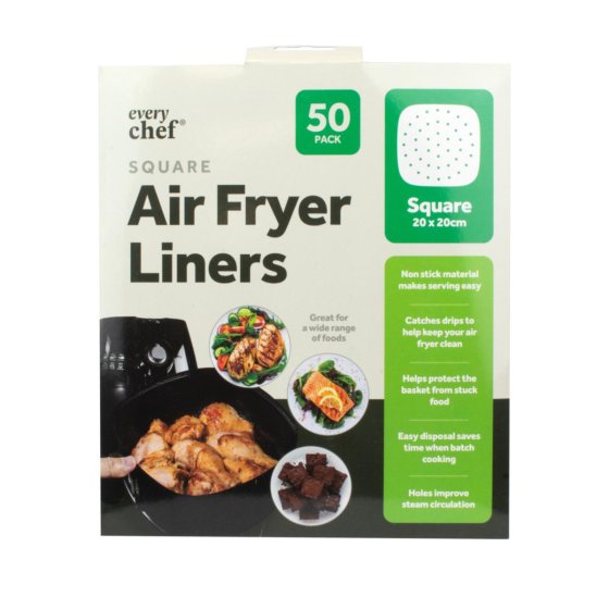 AIR FRYER SHEETS SQUARE 50PK