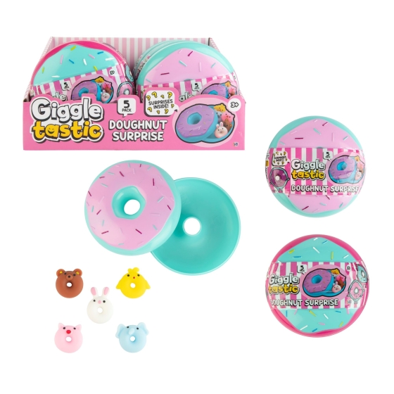 GIGGLE TASTIC DOUGHNUT SURPRISE 5 PACK