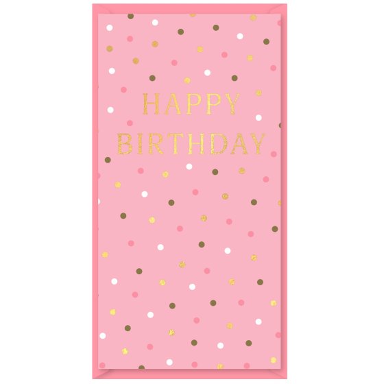 SH14216 MONEY WALLET HAPPY BIRTHDAY PI