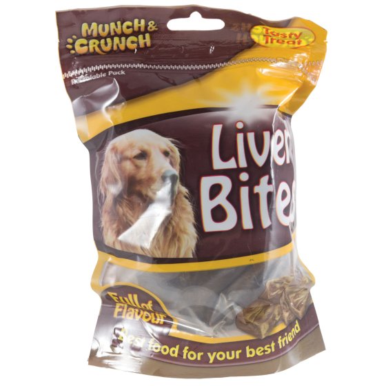 LIVER BITES 150 GRAMS DOG TREAT