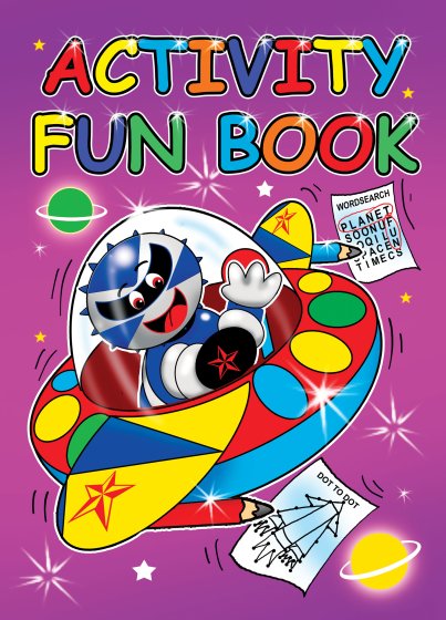 SH10005 PUZZLECOLOURING ACTIVITY BOOK