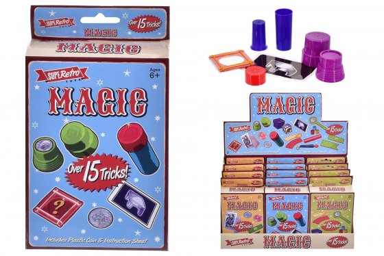 MAGIC TRICKS 15 TRICK SET RETRO