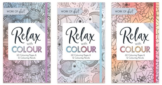 SH10204 COLOURING SET RELAX WITH COLOU