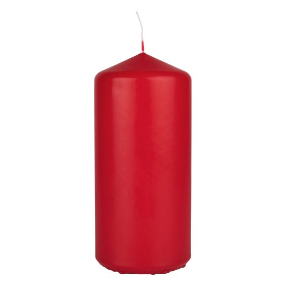 XH6512 CANDLE 7 X 15CM RED PILLAR